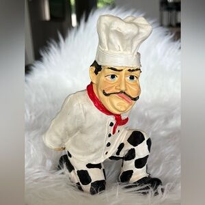 Adorable Man Chef bottle holder